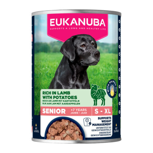 Våtfôr Eukanuba Senior Lamb