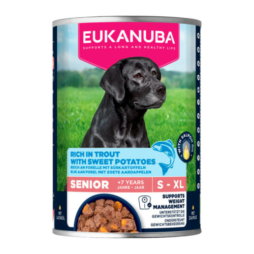 Våtfôr Eukanuba Senior Trout