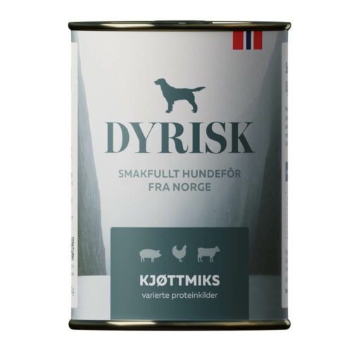 Dyrisk Våtfor Kjøttmiks 400g
