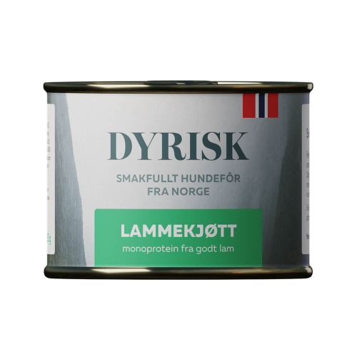 Dyrisk Våtfor Lammekjøtt 185g