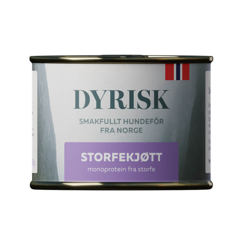 Dyrisk Våtfor Storfekjøtt 185g