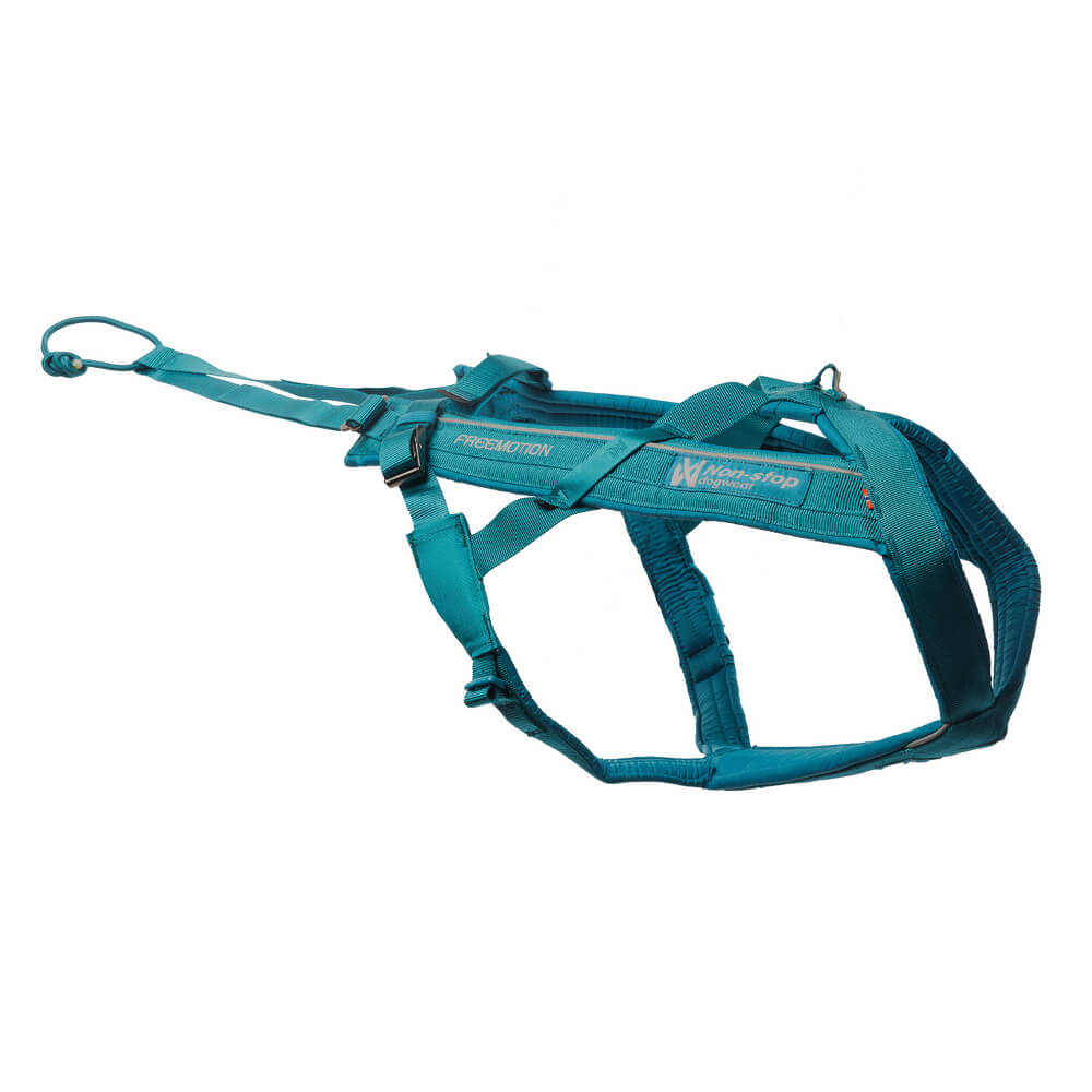 Non Stop Dogwear Freemotion Harness 5.0 Teal Non Stop Dogwear Freemotion Harness 5.0 Teal