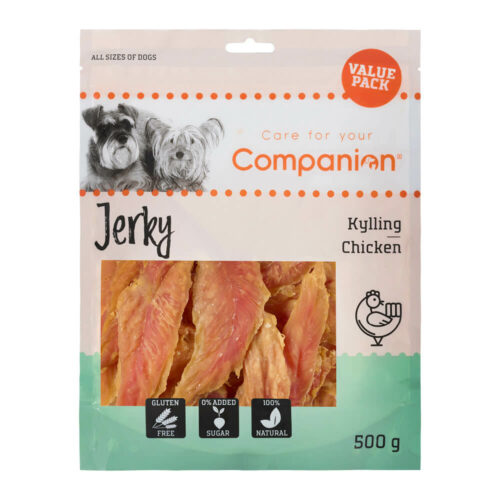 Companion Chicken Jerky 500g